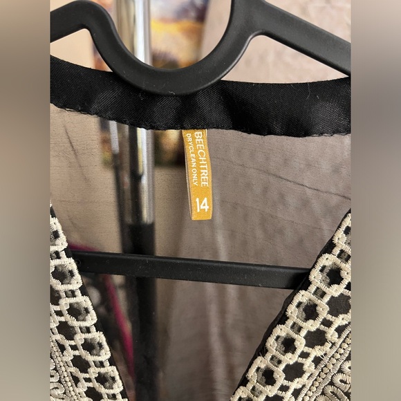 Black and White Desi Kurta - Picture 2 of 6